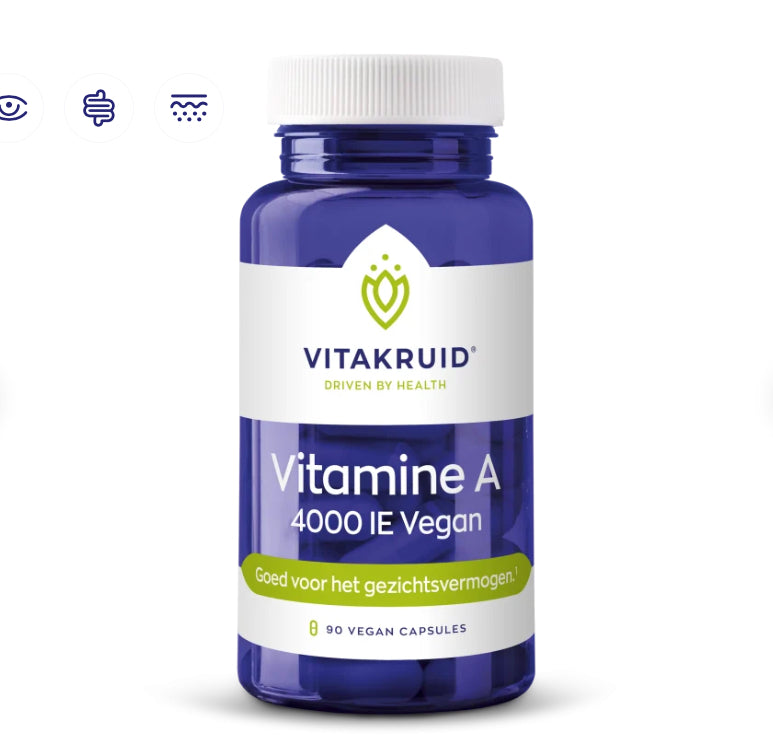 VitaKruid Vitamine A 4000 IE Vegan