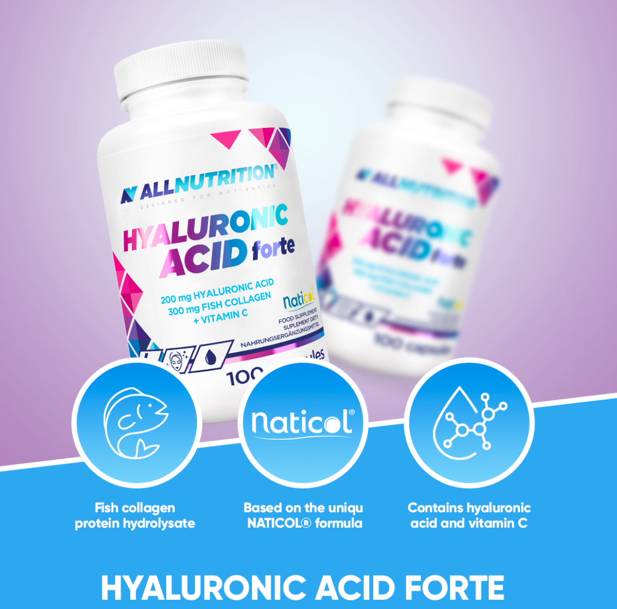 HYALURONIC ACID FORTE + FISH COLLAGEN