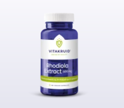 Vitakruid Rhodiola extract 500 mg 3% Rosavin