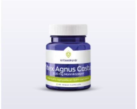 Vitakruid Vitex Agnus Castus 200 mg Monnikspeper