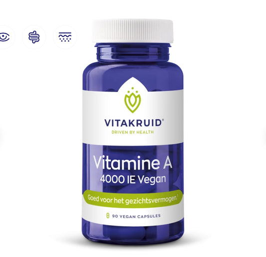 VitaKruid Vitamine A 4000 IE Vegan