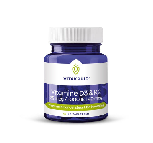 Vitakruid Vitamine D3 & K2 Softgels