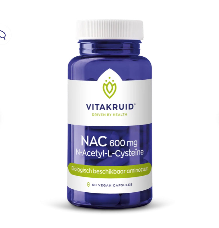 VitaKruid NAC 600 mg N-acetyl-L-Cysteine