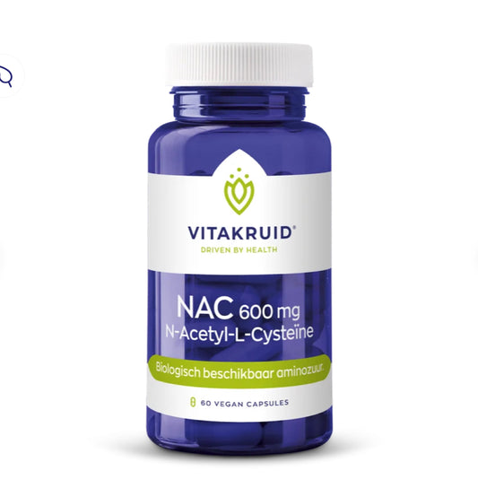 VitaKruid NAC 600 mg N-acetyl-L-Cysteine
