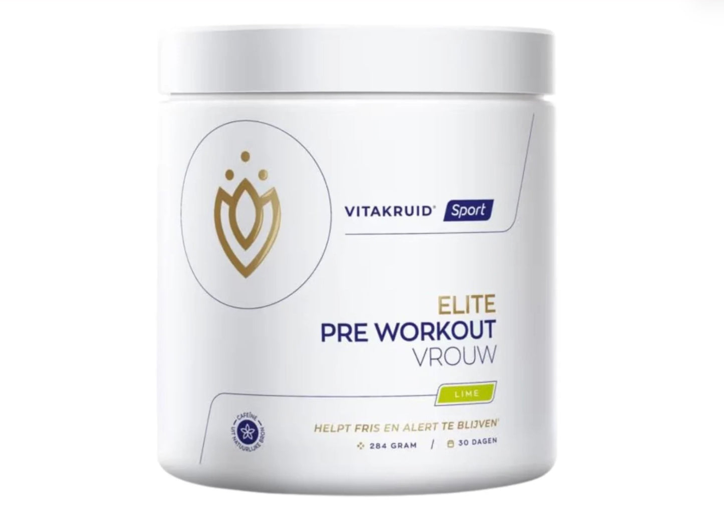 Vitakruid Elite pre workout Vrouw
