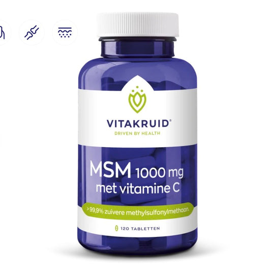MSM 1000 mg met Vitamine C