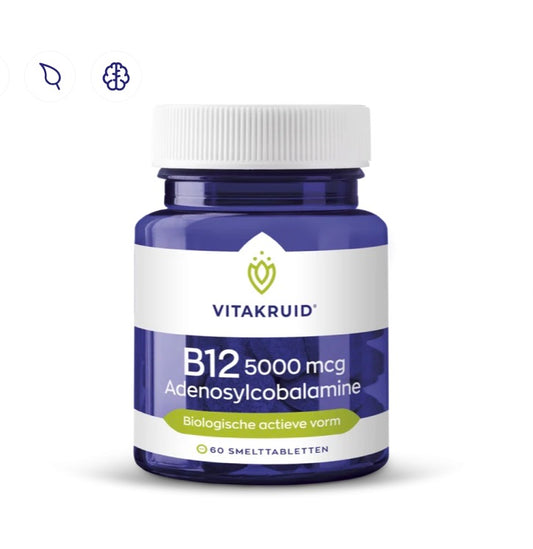 Vitakruid B12 5000 mcg Adeosylcobalamine