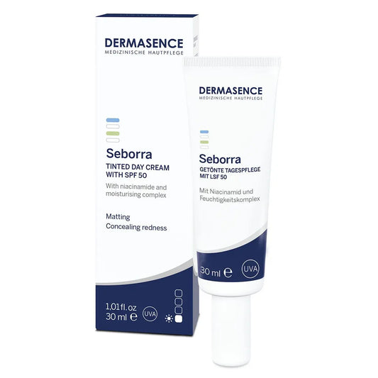 Dermasence Seborra Tinted day cream with SPF 50