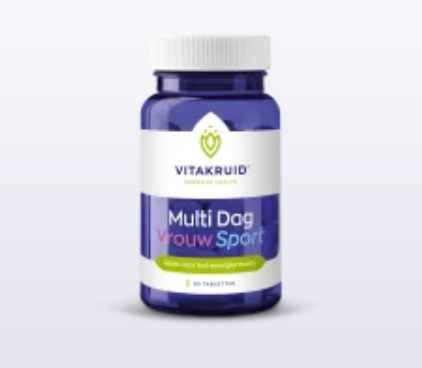 Vitakruid multi dag vrouw sport