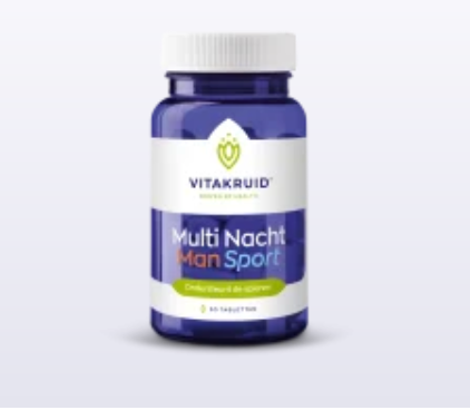 Vitakruid Multi nacht man sport