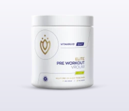 Vitakruid Elite pre workout Vrouw