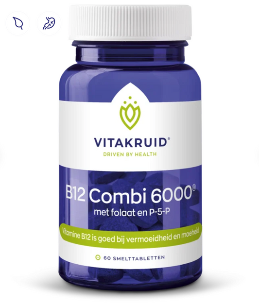 Vitakruid B12 Combi 6000 met Folaat en P-5-P