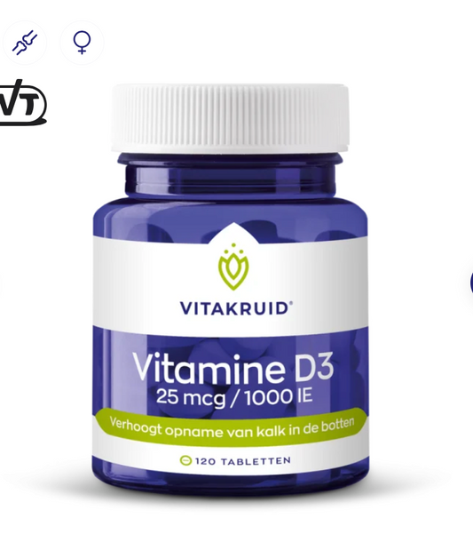 Vitakruid D3-25 mcg/1000 IE