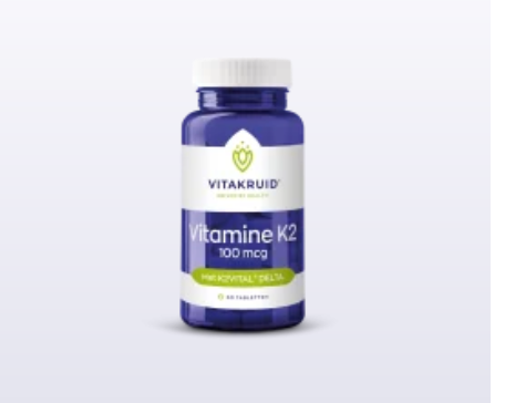 Vitakruid Vitamine K2 100 mcg