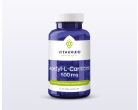 Vitakruid Acetyl-L-Carnitine 500 mg