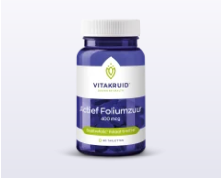 Vitakruid Actief Foliumzuur 400 mcg
