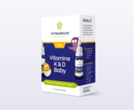 Vitakruid Vitamine K&D Baby