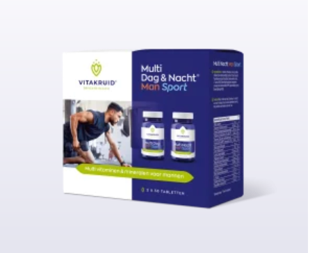 Vitakruid Multi Dag & Nacht Man sport