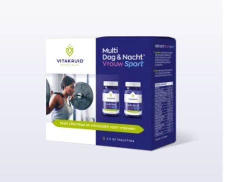 Vitakruid Multi Dag & Nacht Vrouw sport